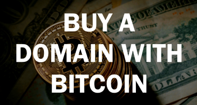 Buy A Domain with Bitcoin